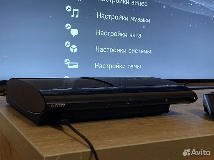 Sony PS3 super slim + 7 игр
