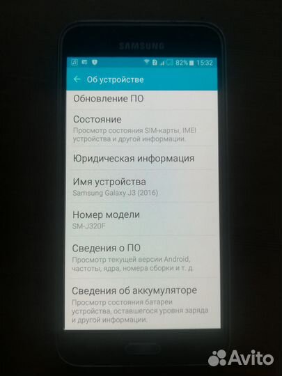 Samsung Galaxy J3 (2016) SM-J320F/DS, 8 гб