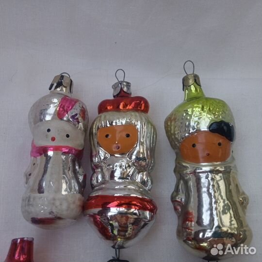 Елочные игрушки СССР
