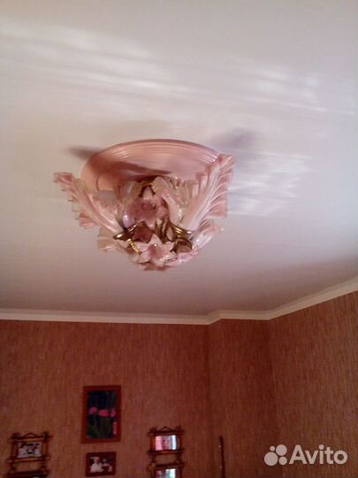 Люстра стекло