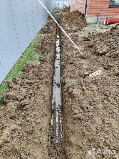 Ливневка дренаж участка