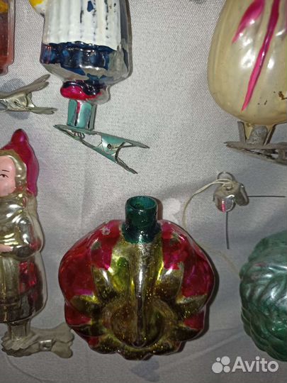 Елочные игрушки СССР