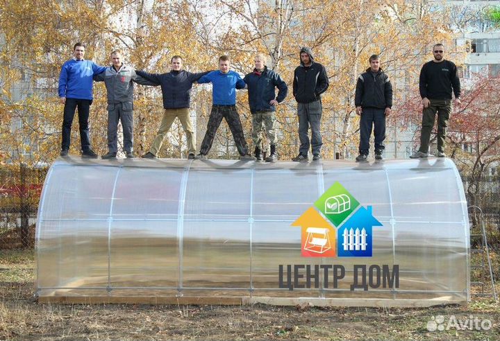 Теплица из поликарбоната