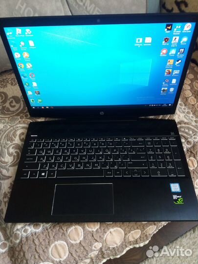 Ноутбук hp garming laptop 15 cx0171ur