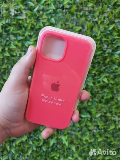 Чехол Silicone Case iPhone 13 mini (Pink)