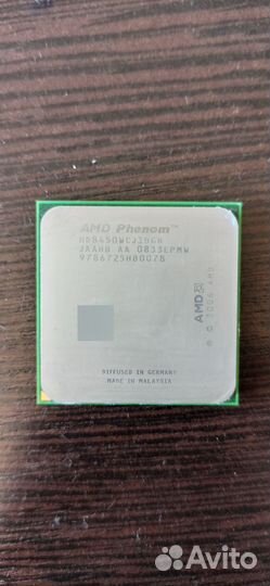 Процессор AMD x3 phenom 8450
