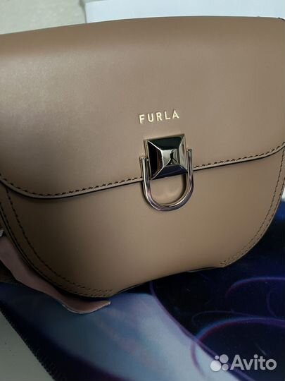 Сумка furla натуральная кожа