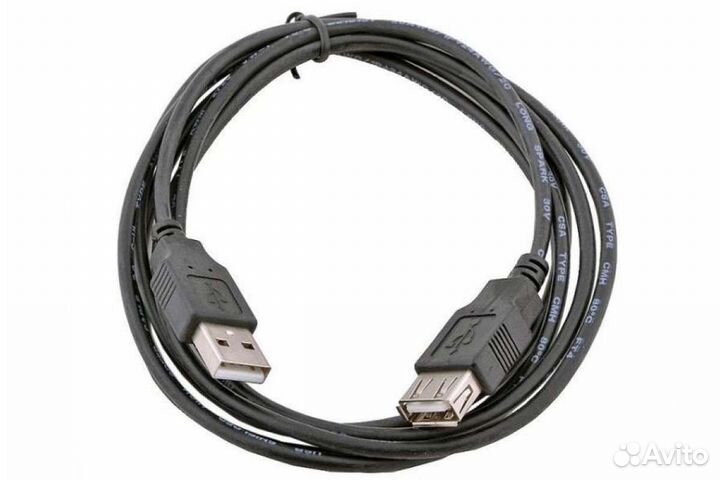 Продаю новый USB удлинитель 1,1.5,3,5м;