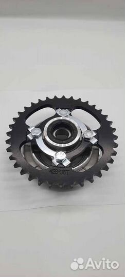 Звезда задняя в сборе с основанием на мопед Альфа