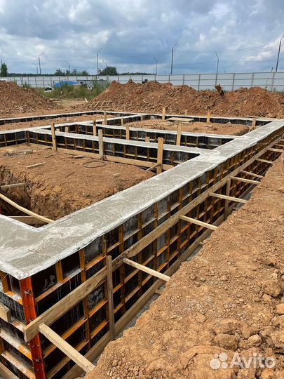 Аренда опалубки на фундамент