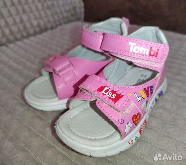 Босоножки сандалии детские для девочки 24