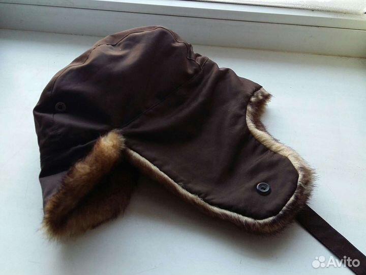 Шапка меховая для мальчика