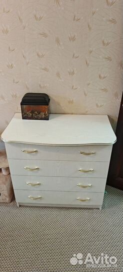 Комод белый бу