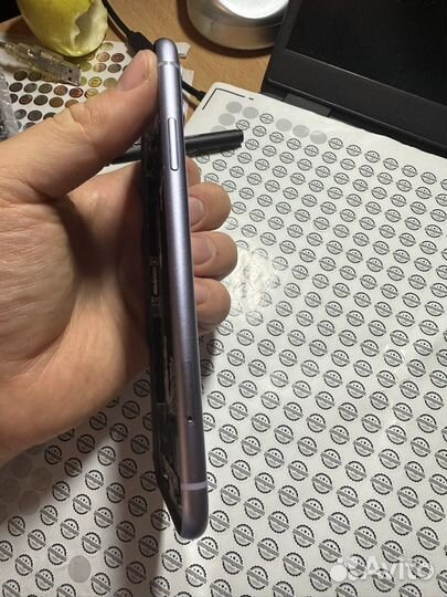 Корпус в сборе iPhone 11 purple, сост 9,6/10