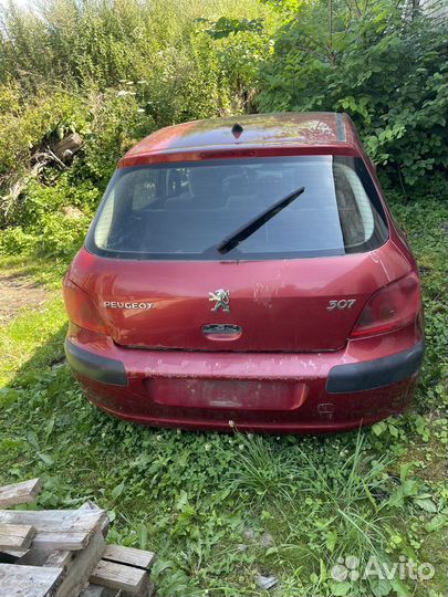 По запчастям Пежо 307. 2004г. 1.6i