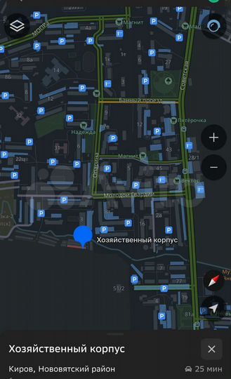 Гараж, 10 м²