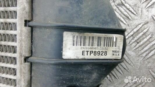 Радиатор интеркуллера mitsubishi carisma (97K18KC0