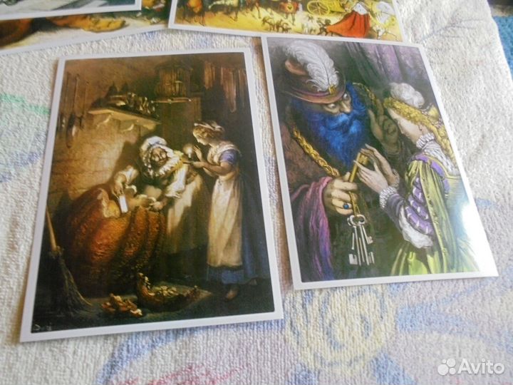 10 почт откр Сказки Ш.Перро худ Гюстав Доре