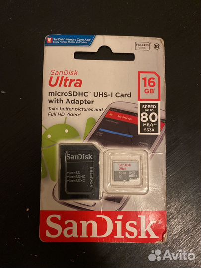 Карта памяти MicroSD