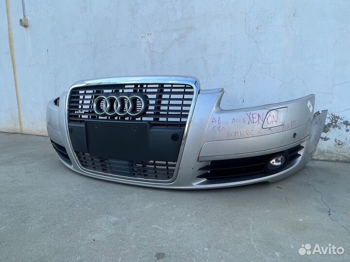 Бампер передний на Audi a6 c6 Allroad Quattro