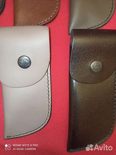 Ножны для складных ножей, мультитулов, кожа