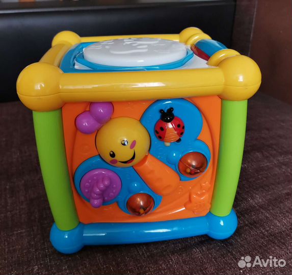 Развивающий кубик / бизикуб + игрушки