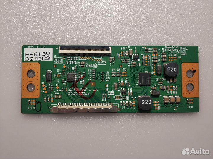 T-con, 32.37 row2.1, 6870c-g442b, тв DNS K32A619