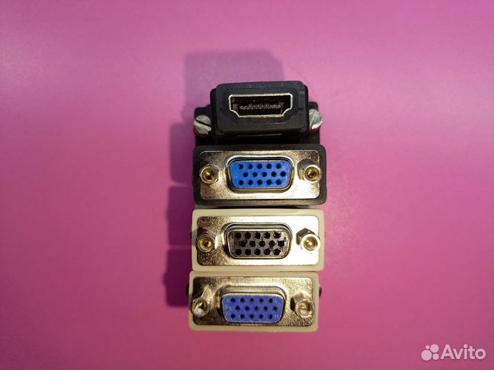 Переходники/Адаптеры DVI-D-hdmi, DVI-I-VGA, DVI-A