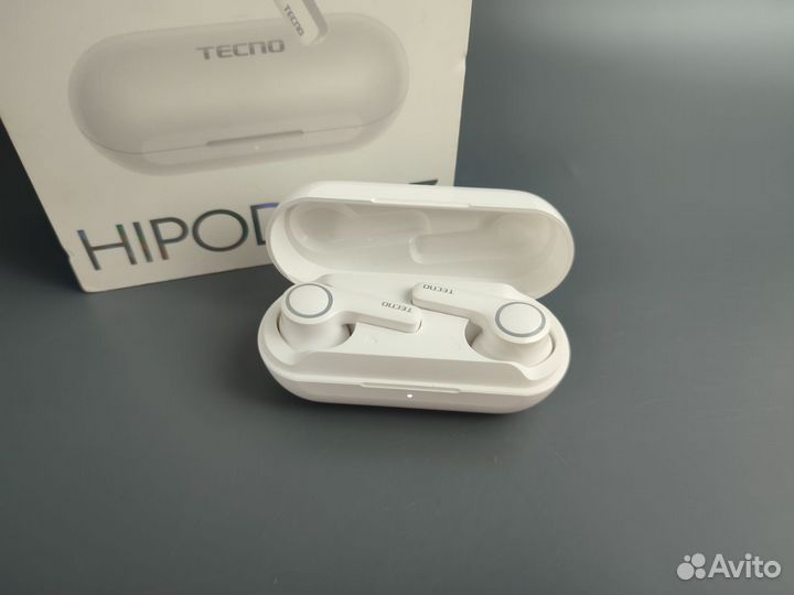 Беспроводные наушники Tecno Hipods H3 White