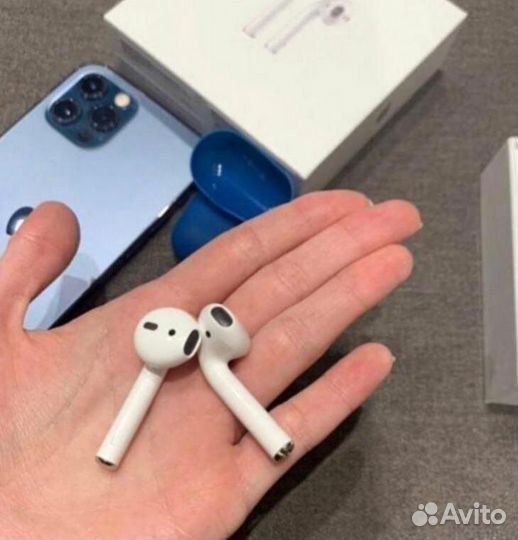 Наушники AirPods + чехол