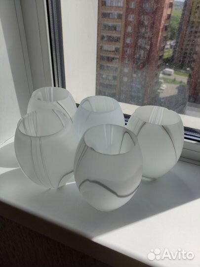 Плафоны для люстры стеклянные