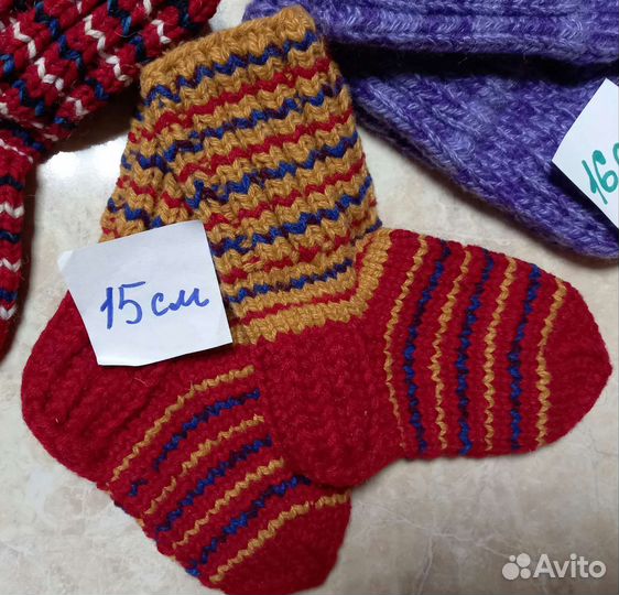 Носки детские зимние 3-4 года.Мальчикам и девочкам