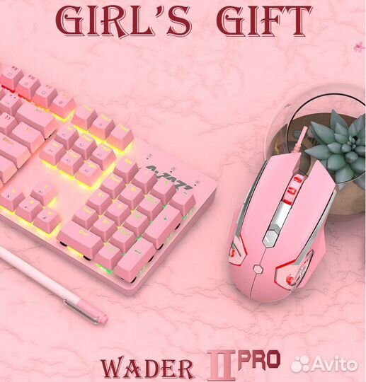 Клавиатура ajazz Wader 2 Pro Механическая с RGB