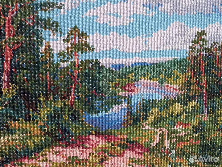 Сборка картин алмазной мозаики/по номерам