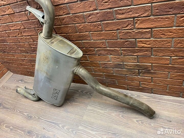 Задняя банка глушителя Bmw X3 G01 2017-2023