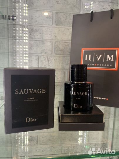 Духи dior sauvage elixir parfum