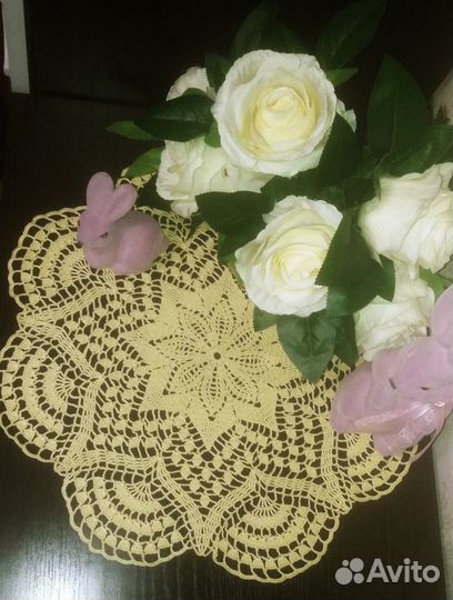 Салфетки вязаные крючком