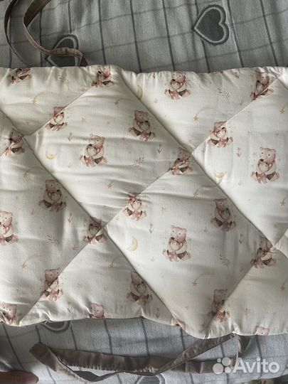 Бортики в детскую кроватку