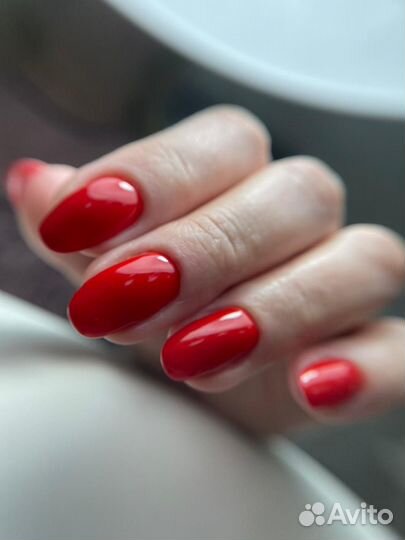 Комбинированный маникюр, маникюр Luxio