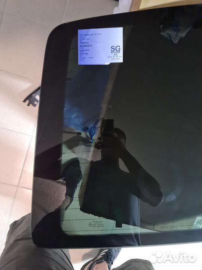 Стекло заднее volkswagen transporter t6