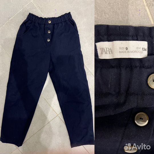 Брюки Zara, Uniqlo, Ovs 122/128