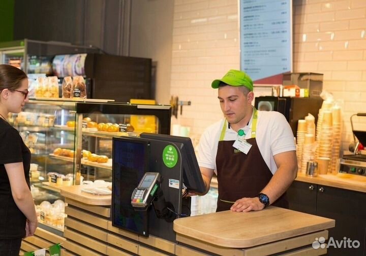 Продавец полный день