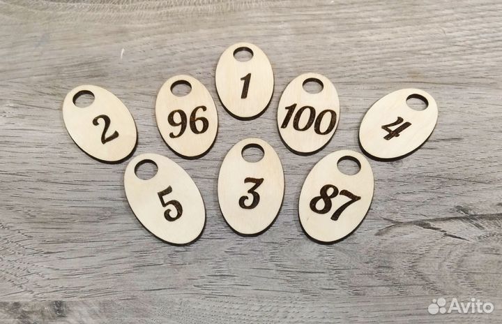 Номерки в гардероб