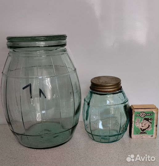 Банки стеклянные СССР