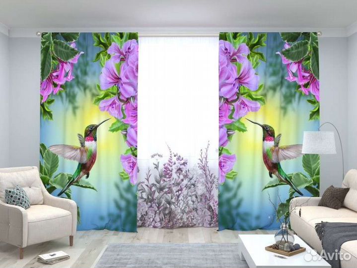 Занавеска 3д