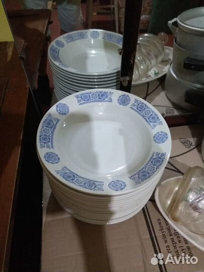 Тарелки суповые СССР новые