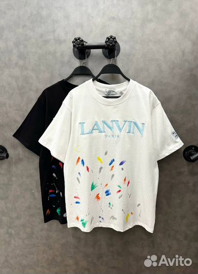 Футболки Lanvin оверсайз (хит 2024)