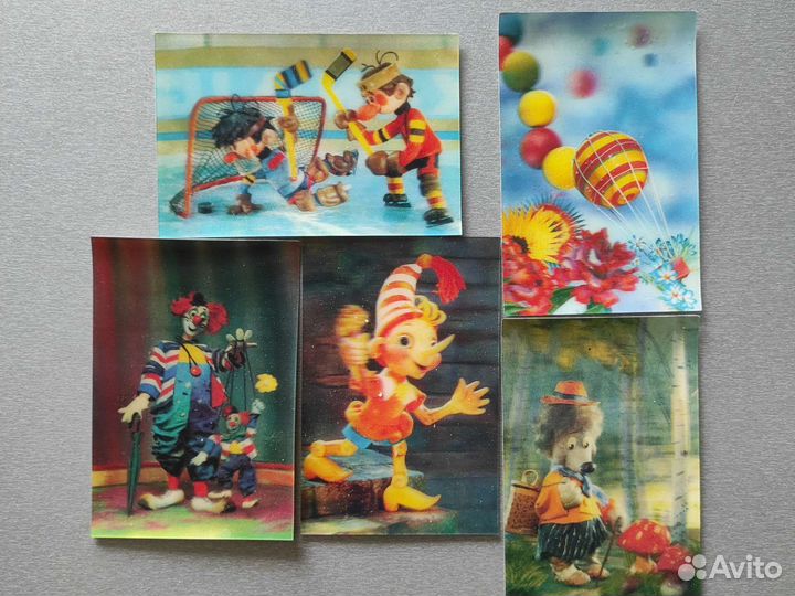 Коллекционные открытки и календарики