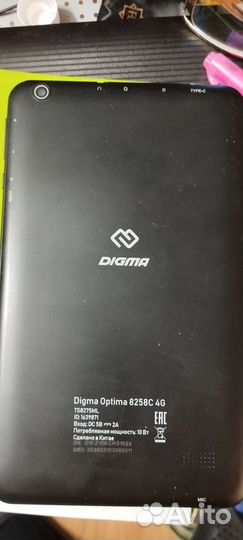 Планшет digma optima 8258C 4G