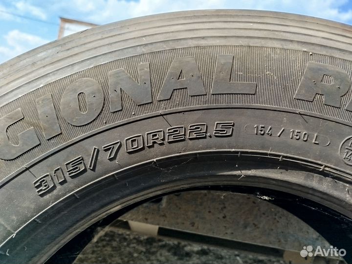 Шина рулевая 315/70R22,5